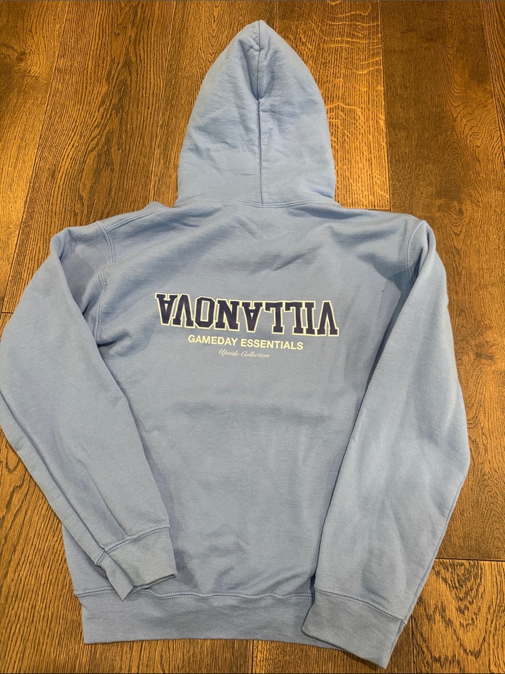 The Upside Light Blue 'Villanova' Gameday Hoodie Size Small